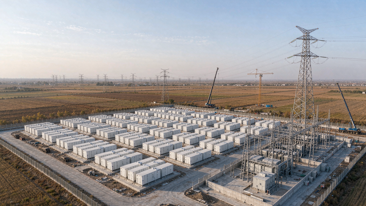 滕州西岗镇200MW/400MWh储能电站一期环评受理 含2套5MW/10MWh钠离子电池储能单元